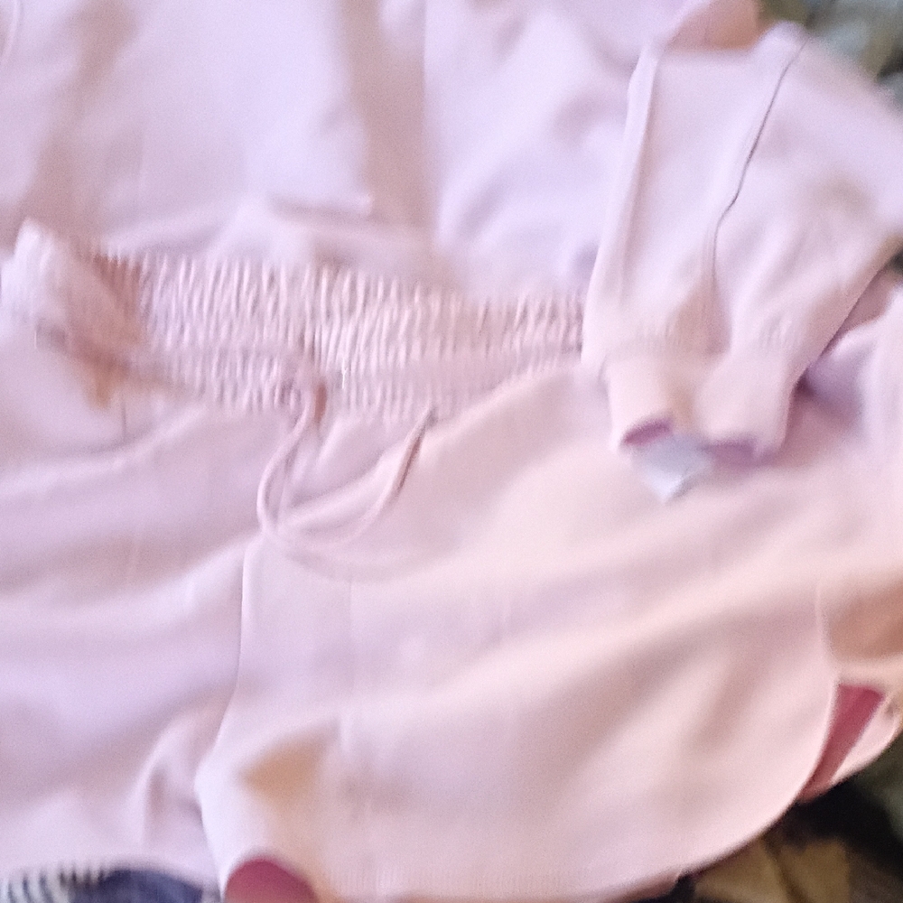 Light Pink Women's Athletic Shorts